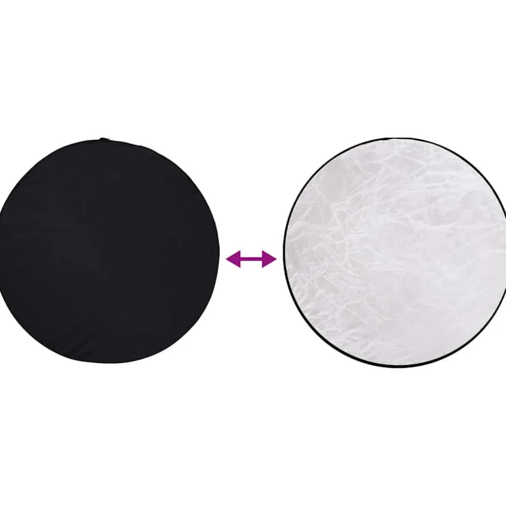 vidaXL Fotostudioset met verlichtingsset, achtergrond en reflector