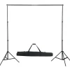 vidaXL Fotostudioset met verlichtingsset en achtergrond