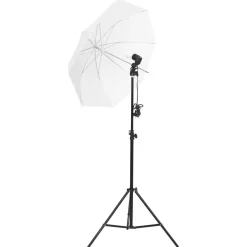 vidaXL Fotostudioset met verlichtingsset achtergrond en reflector