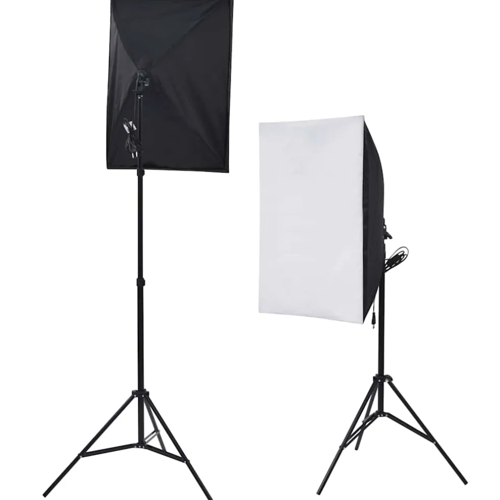 vidaXL Fotostudio verlichtingsset