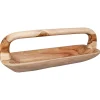 vidaXL Fruit Bowl JEPARA Teak Brown 61 x 21 x 21 cm