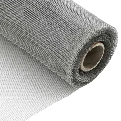 vidaXL Gaasnet 20 x 500 cm 18 mesh Roestvrij staal 304 zilver
