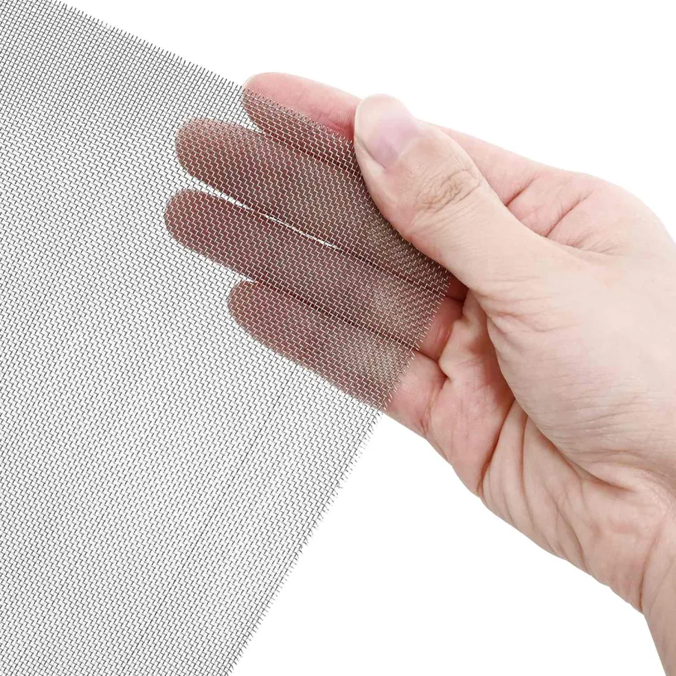 vidaXL Gaas Scherm 20 x 500 cm 30 Mesh RVS 201 Zilverkleurig