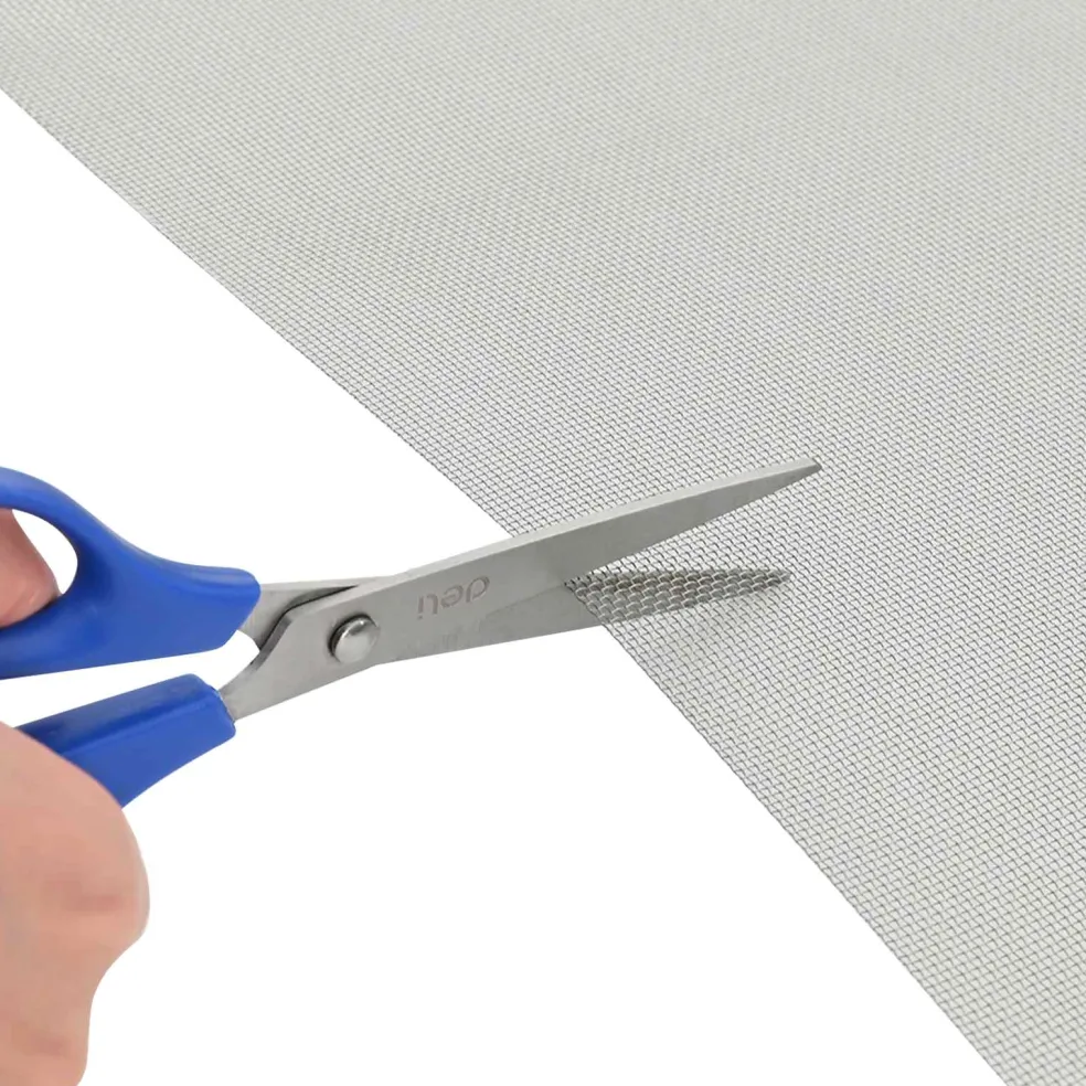 vidaXL Gaas Scherm 20 x 500 cm 20 Mesh RVS 201 Zilverkleurig