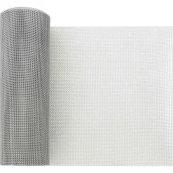 vidaXL Gaas Scherm 20 x 500 cm 20 Mesh RVS 201 Zilverkleurig
