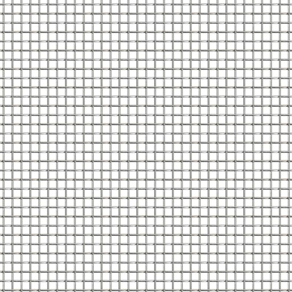 vidaXL Gaas Scherm 20 x 500 cm 20 Mesh RVS 201 Zilverkleurig