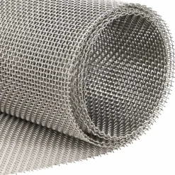 vidaXL Gaas Scherm 20 x 200 cm 8 Mesh RVS 201 Zilverkleurig