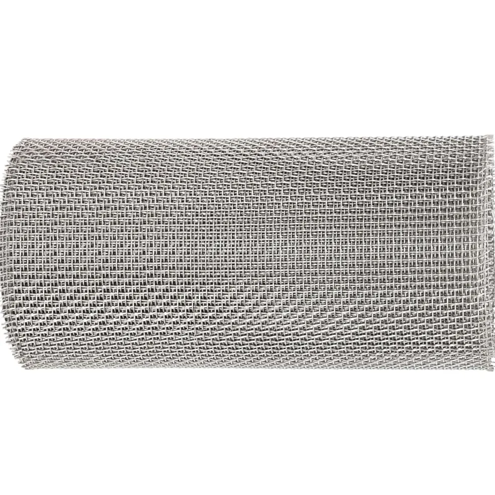 vidaXL Gaas Scherm 20 x 200 cm 8 Mesh RVS 201 Zilverkleurig
