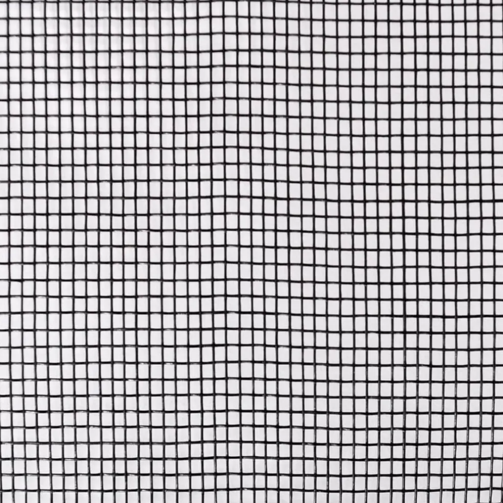 vidaXL Gaas 100x500 cm glasvezel zwart