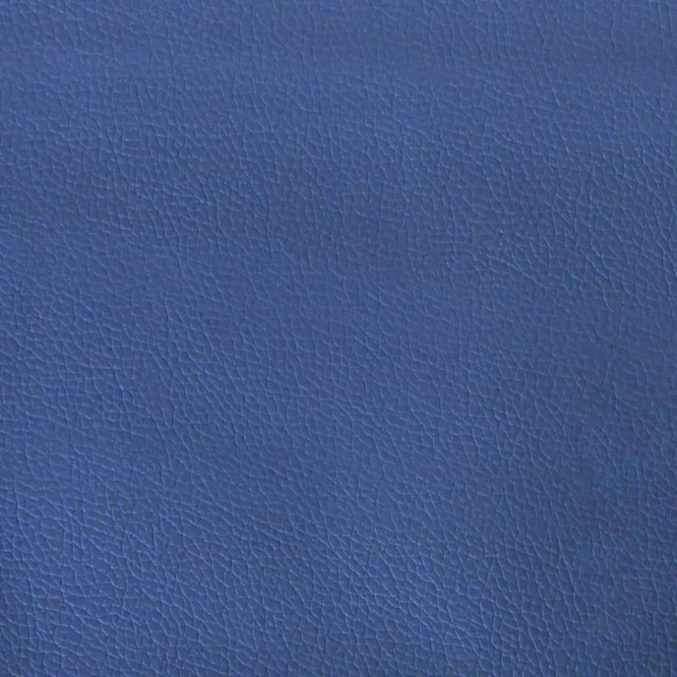 vidaXL Gamestoel kunstleer zwart en blauw
