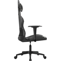 vidaXL Gamestoel kunstleer zwart en camouflage