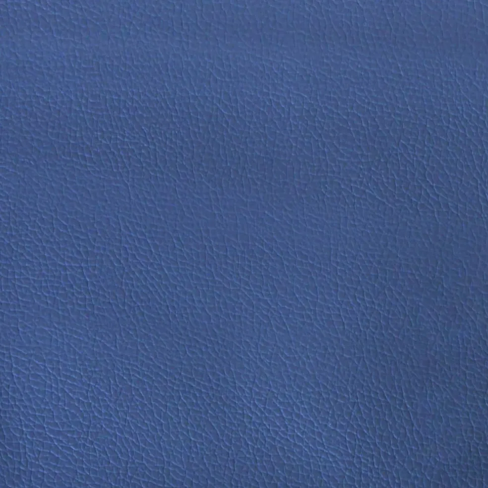 vidaXL Gamestoel kunstleer zwart en blauw