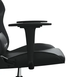 vidaXL Gamestoel kunstleer zwart
