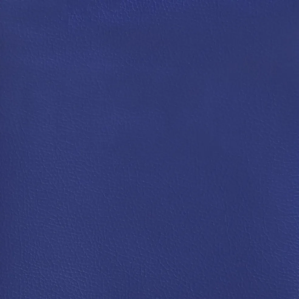 vidaXL Gamestoel met voetensteun kunstleer zwart en blauw
