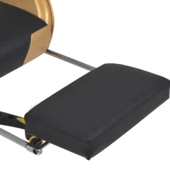 vidaXL Gaming Stoel Goud 70 x 71 x 136 cm Kunstleer
