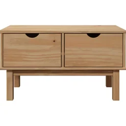 vidaXL Gangbankje OTTA 80x40x45 cm massief grenenhout
