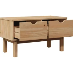vidaXL Gangbankje OTTA 80x40x45 cm massief grenenhout