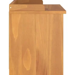 vidaXL Gangbankje SANDNES 87x40x50 cm massief grenenhout