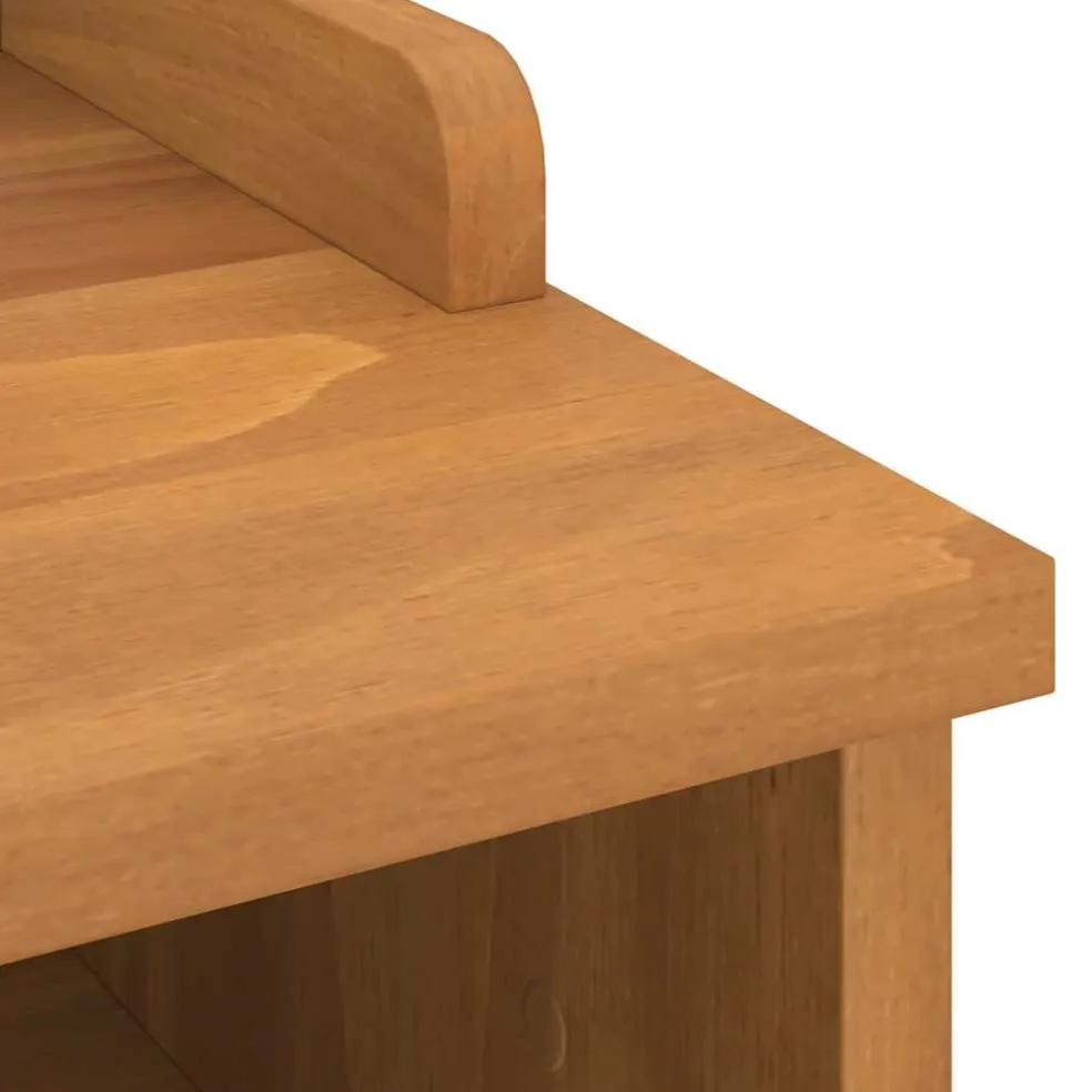 vidaXL Gangbankje SANDNES 87x40x50 cm massief grenenhout