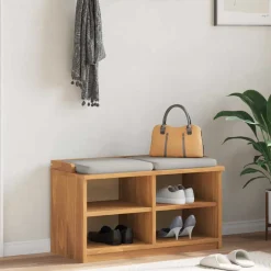 vidaXL Gangbankje SANDNES 87x40x50 cm massief grenenhout