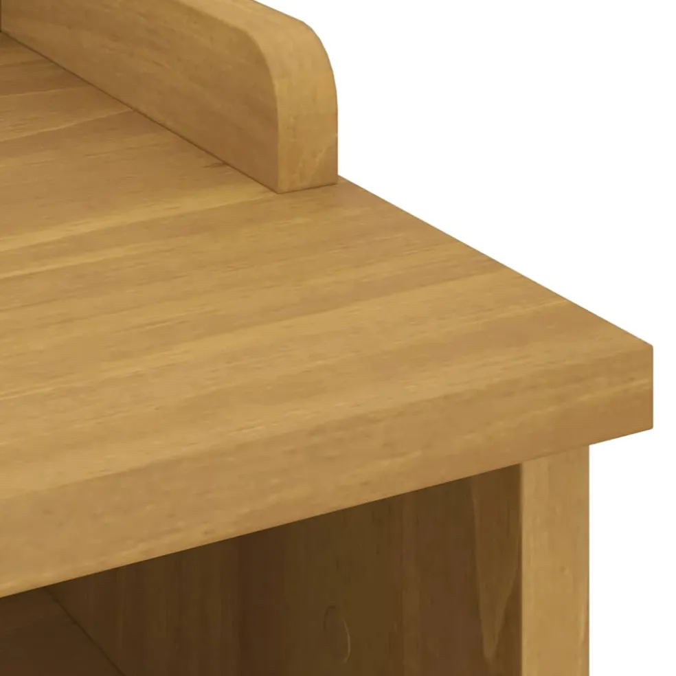 vidaXL Gangbankje SANDNES 87x40x50 cm massief grenenhout