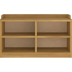 vidaXL Gangbankje SANDNES 87x40x50 cm massief grenenhout