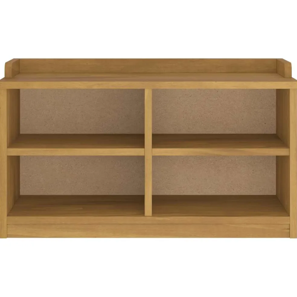 vidaXL Gangbankje SANDNES 87x40x50 cm massief grenenhout