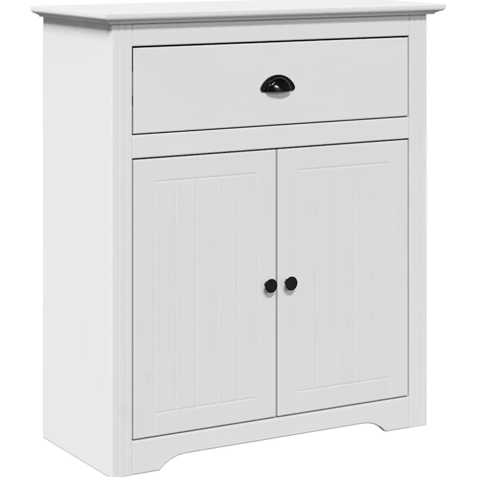 vidaXL Gangkast BODO 80x35x90 cm wit