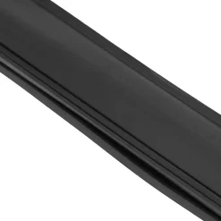 vidaXL Garage Deurafsluiting Zwart 41 x 33 mm 2,5 m PVC