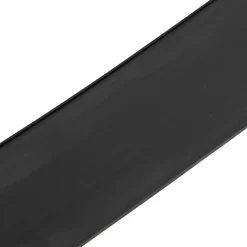 vidaXL Garage Deurafsluiting Zwart 70 x 6 mm 2,5 m PVC