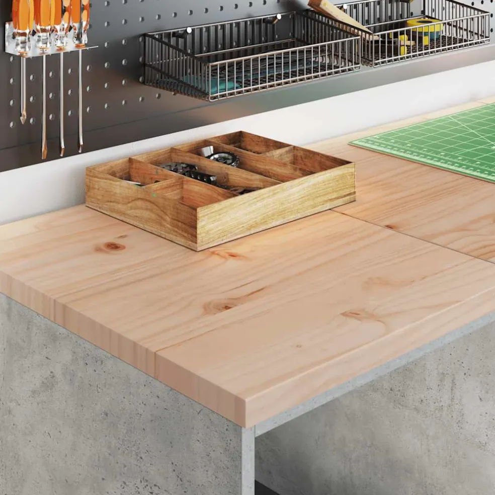 vidaXL Garagekasten 2 st bewerkt hout betongrijs