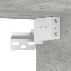 vidaXL Garagekasten 2 st bewerkt hout betongrijs