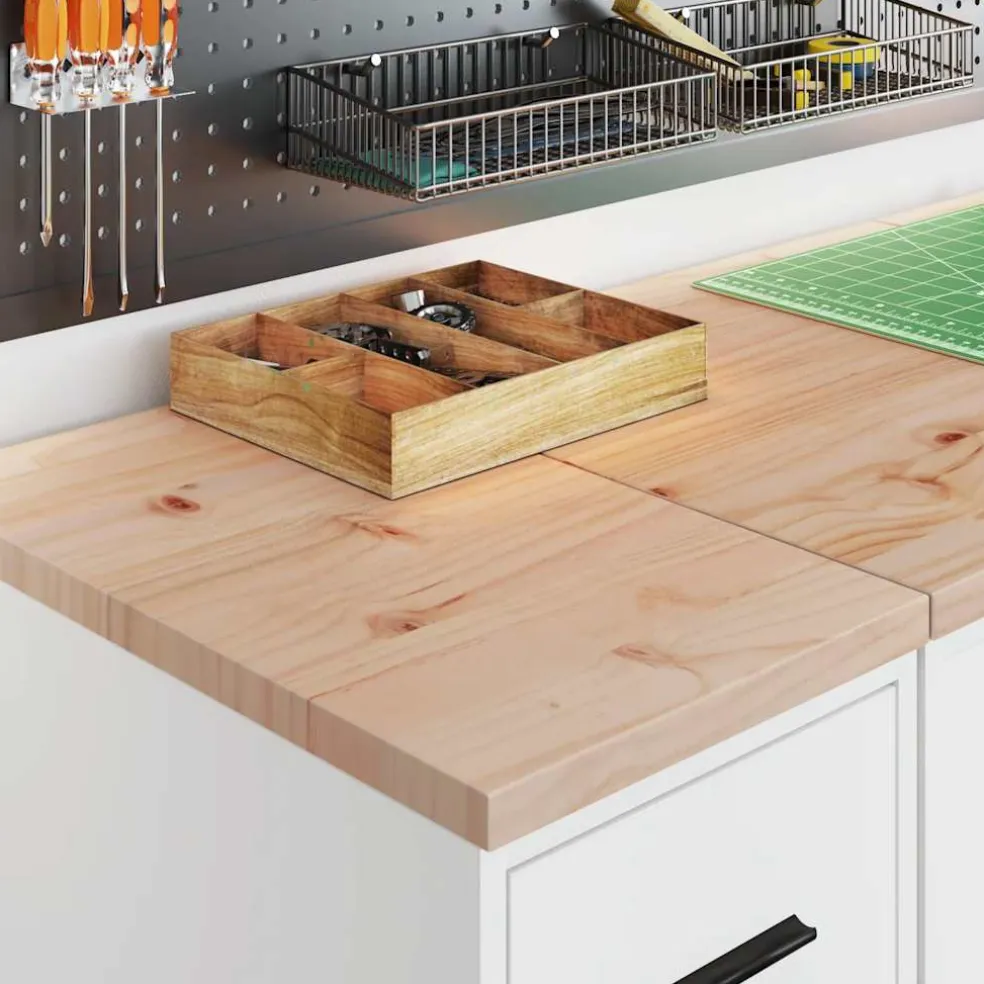 vidaXL Garagekasten 2 st Spaanplaat gerookt eiken