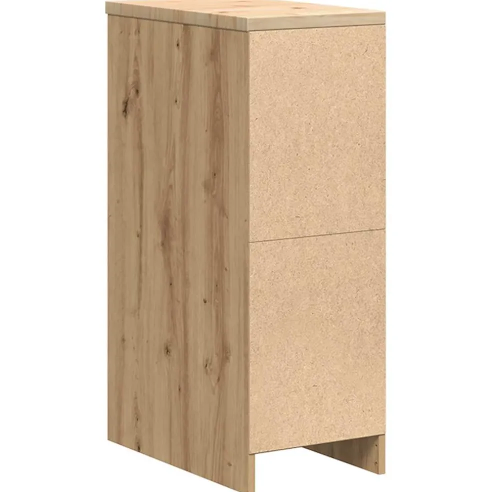 vidaXL Garagekast 60x51x85 cm massief grenenhout zwart