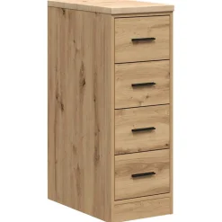 vidaXL Garagekast 60x51x85 cm massief grenenhout zwart
