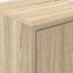 vidaXL Garagewandkast sonoma bewerkt hout eikenkleurig