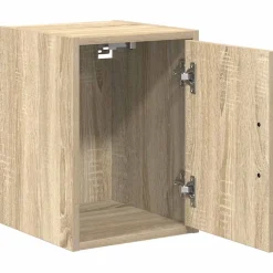 vidaXL Garagewandkast sonoma bewerkt hout eikenkleurig