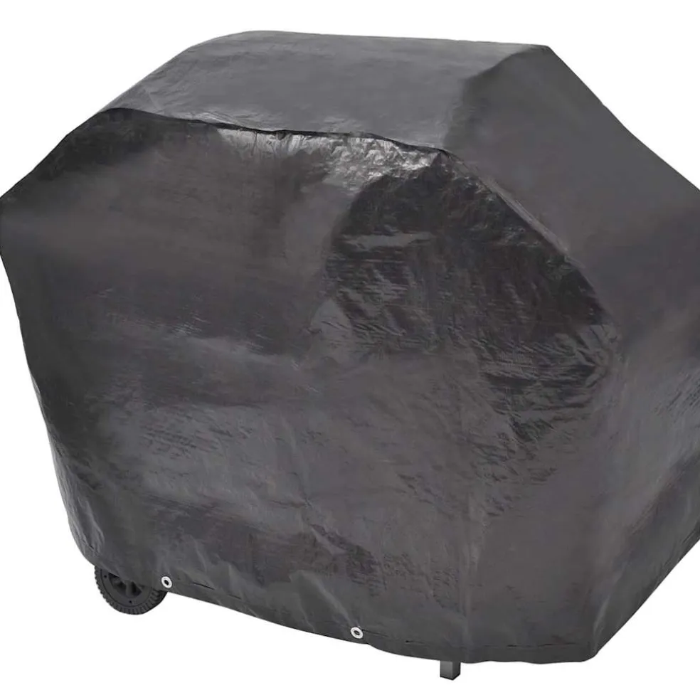 vidaXL Gasbarbecue 4+1 kookzone zilver