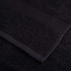 vidaXL Gastendoek SOLUND 2 st Zwart 15 x 21 cm 550 gsm