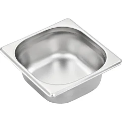 vidaXL Gastronormbakken 12 st GN 1/6 65 mm roestvrij staal