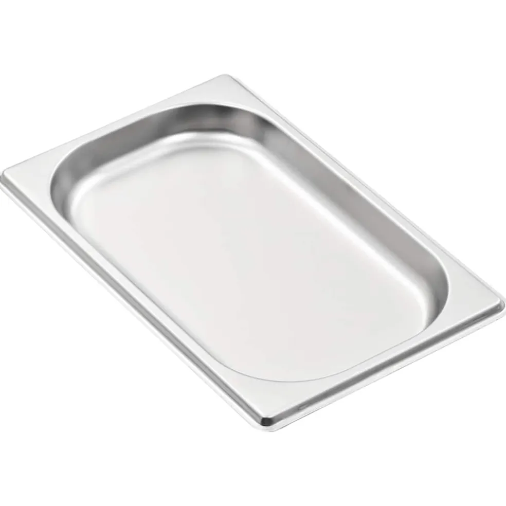 vidaXL Gastronormbakken 12 st GN 1/4 20 mm roestvrij staal