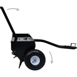 vidaXL Gazonbeluchter voor zitmaaier 102 cm