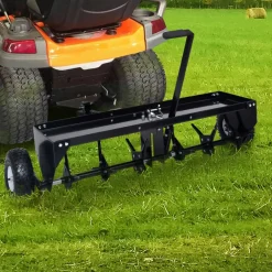 vidaXL Gazonbeluchter voor zitmaaier 102 cm