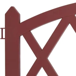 vidaXL Gazonranden 17 st 10 m polypropeen rood