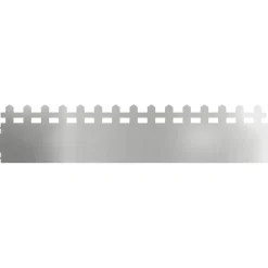 vidaXL Gazonranden 10 st 103 x 0,05 x 22 cm Gegalvaniseerd staal