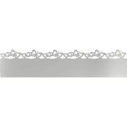 vidaXL Gazonranden 10 st 103 x 0,05 x 22 cm Gegalvaniseerd staal