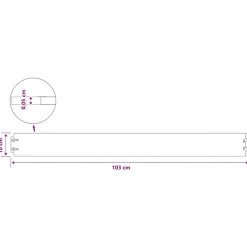 vidaXL Gazonrand 10 st 10 x 103 cm Gegalvaniseerd staal zilver