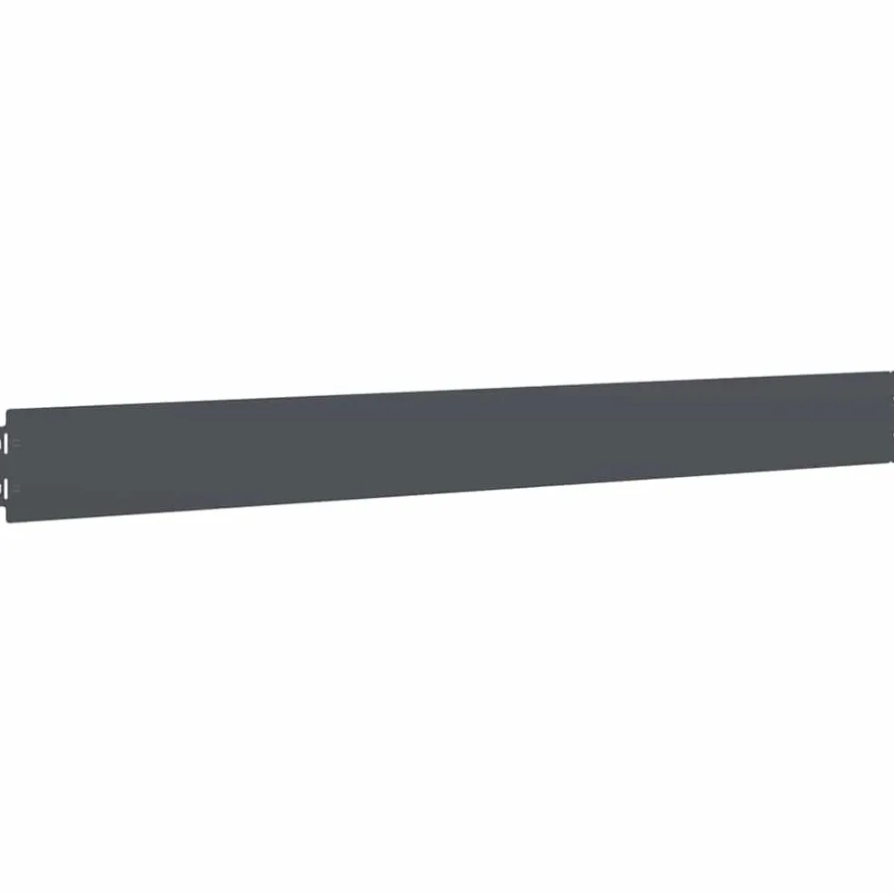 vidaXL Gazonrand 10 st 10 x 103 cm Staal Antraciet