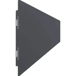 vidaXL Gazonrand 10 st 10 x 103 cm Staal Antraciet