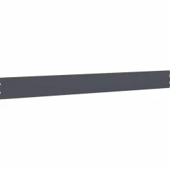 vidaXL Gazonrand 10 st 10 x 103 cm Staal Antraciet